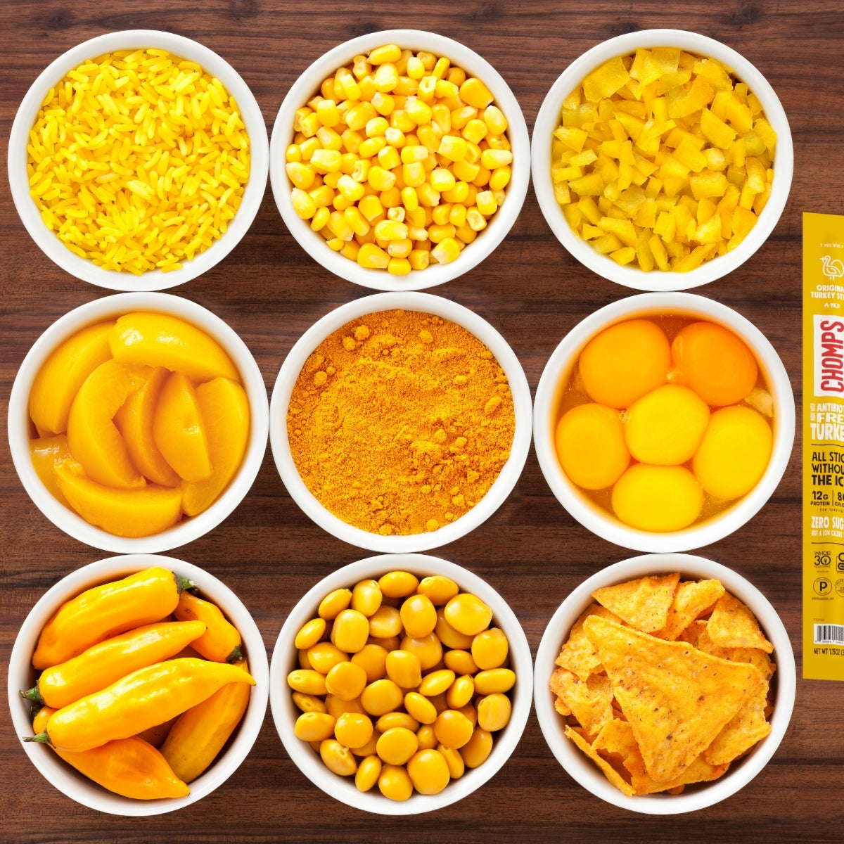 Yellow Snacks for a Color Party